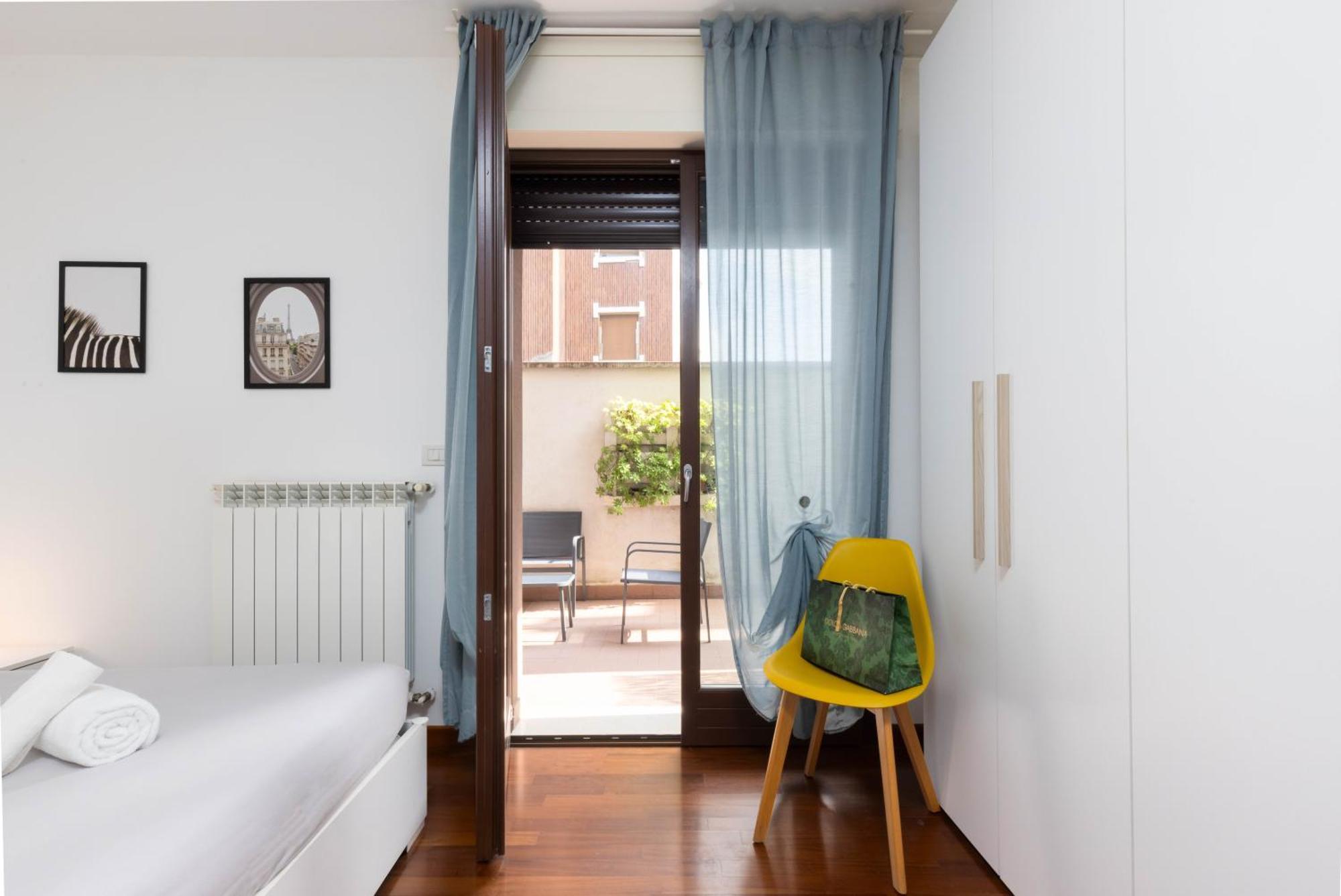 Terrace Milan Con Parcheggio Incluso Lägenhet Exteriör bild